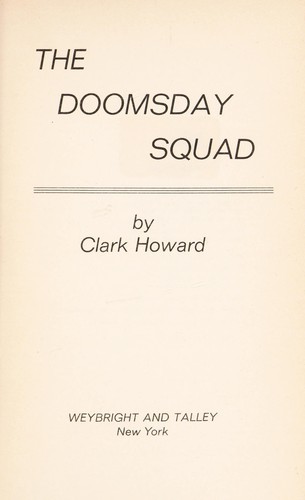 Cover of The doomsday squad