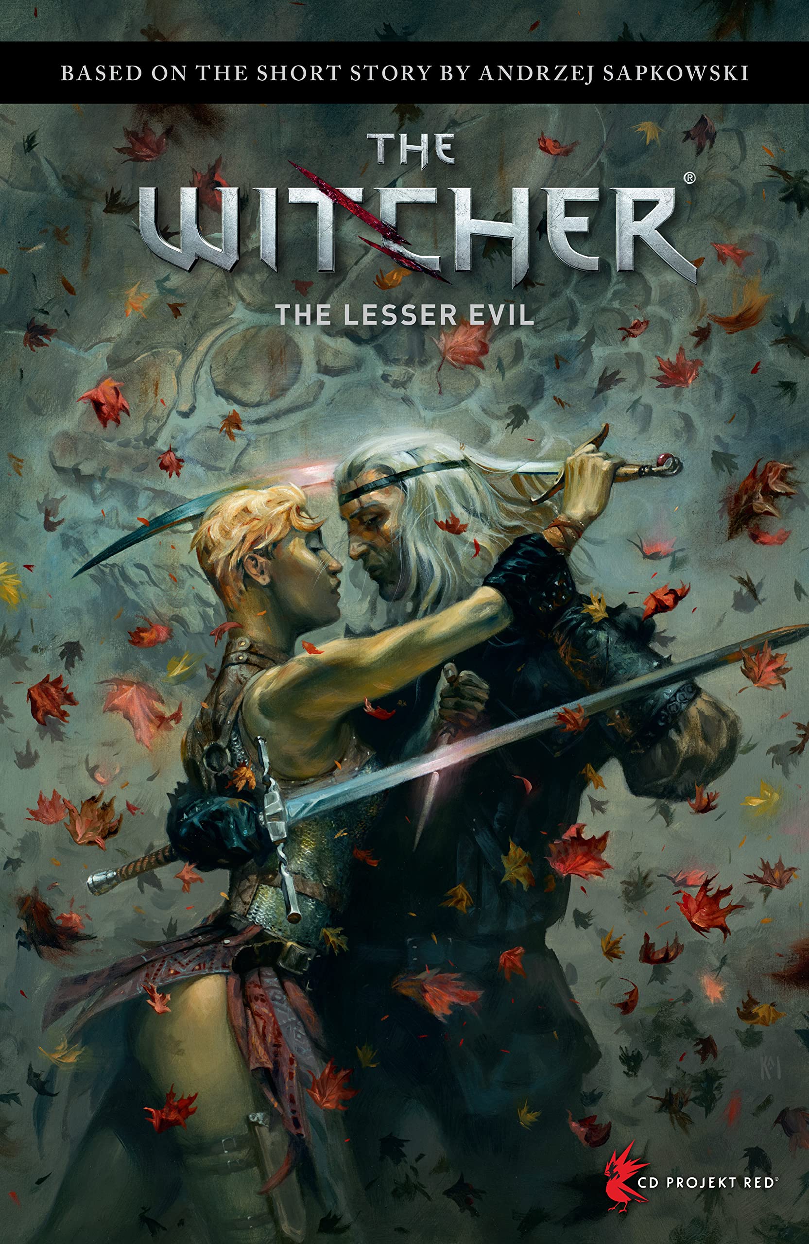 Cover of The Witcher illustrated: The Lesser Evil