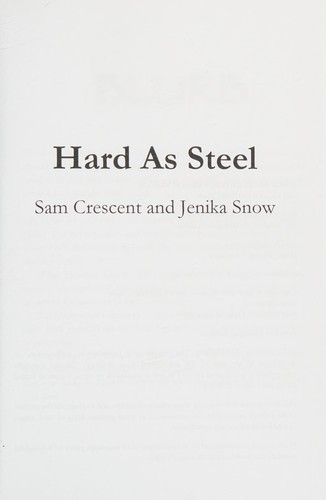 Cover of Hard as Steel