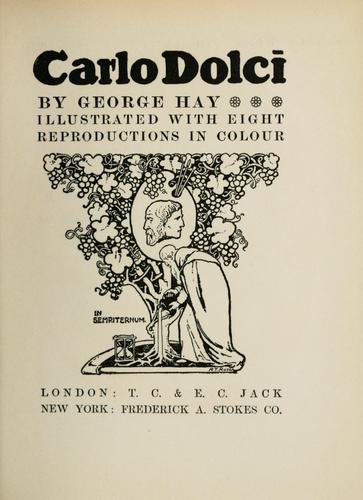 Cover of Carlo Dolci