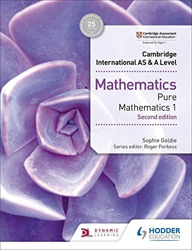 Cover of Cambridge International AS&a Level Mathematics Pure Mathematics 1