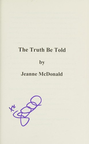 Cover of The Truth Be Told