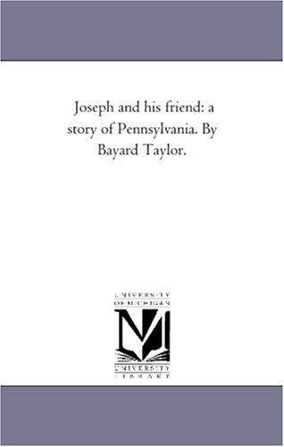 Cover of Joseph and His Friend