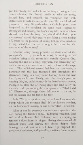 Cover of Heart of a fan
