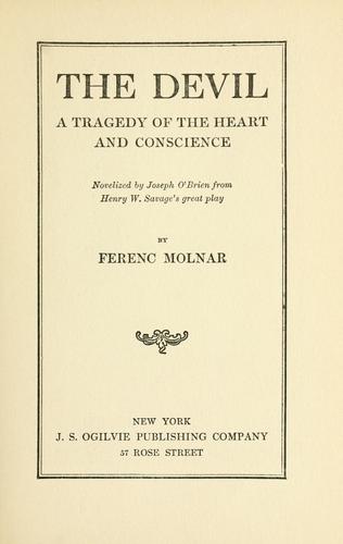 Cover of The devil