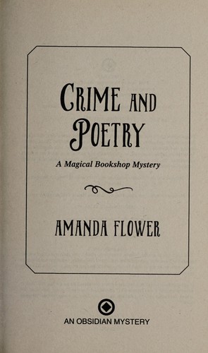 Cover of Crime and Poetry