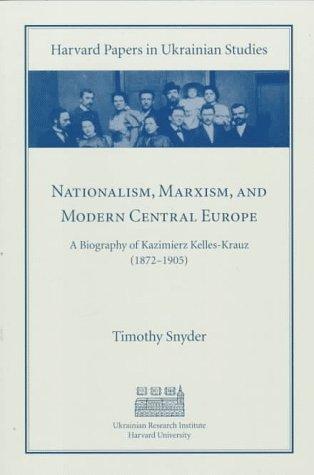 Cover of Nationalism, Marxism, and modern Central Europe