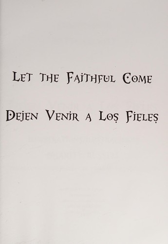 Cover of Let the faithful come