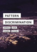 Cover of Pattern Discrimination