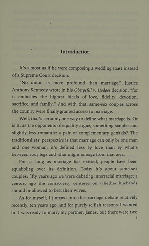Cover of Defining Marriage