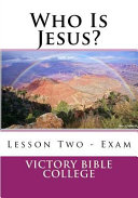Cover of Who Is Jesus Exam