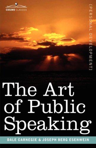Cover of The Art of Public Speaking