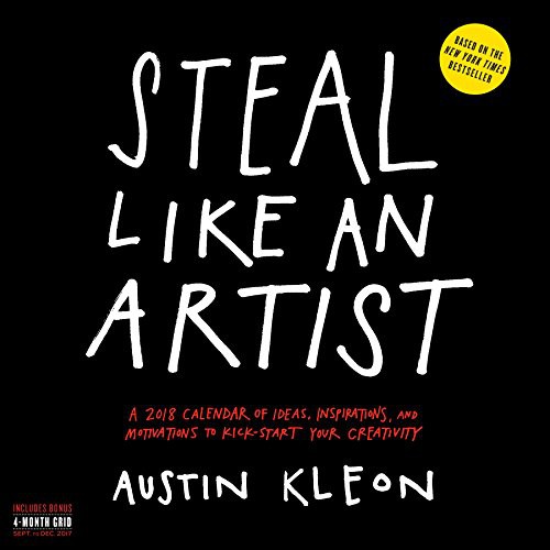 Cover of Steal Like an Artist Wall Calendar 2018