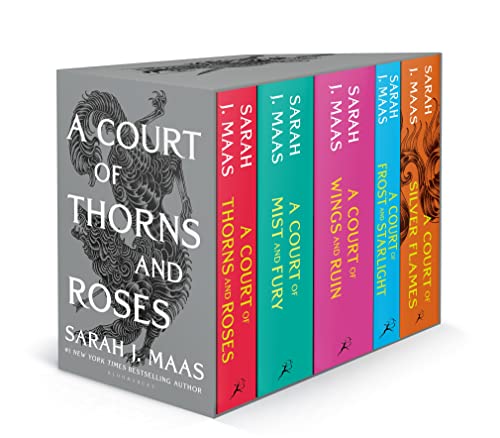 Cover of Court of Thorns and Roses Paperback Box Set The First Five Books of the Hottest Fantasy Series and TikTok Sensation