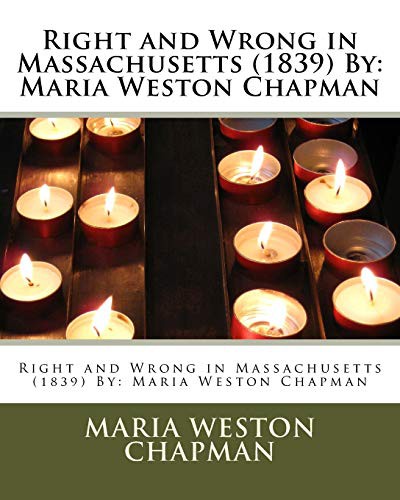 Cover of Right and Wrong in Massachusetts By
