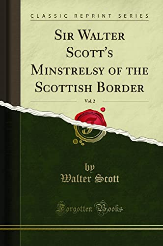 Cover of Minstrelsy of the Scottish Border, Vol. 2