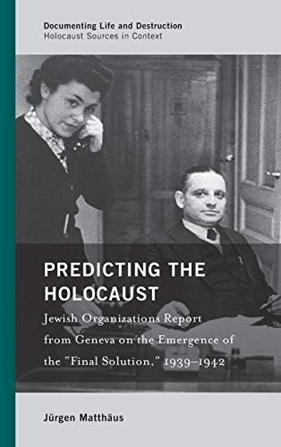 Cover of Predicting the Holocaust