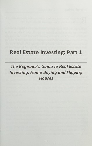 Cover of Real Estate Investing Bible