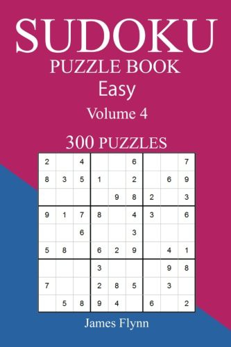 Cover of Easy 300 Sudoku Puzzle Book