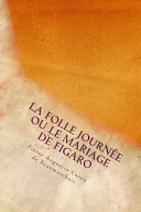 Cover of La Folle Journe Ou Le Mariage De Figaro