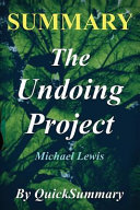 Cover of Summary - the Undoing Project