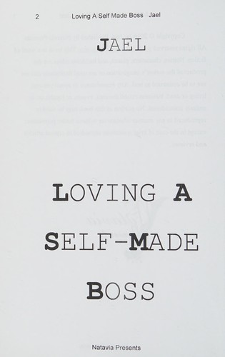 Cover of Loving a self made boss