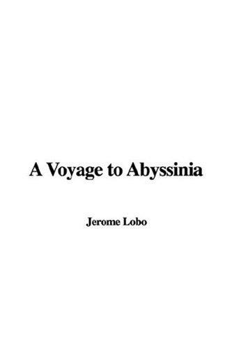 Cover of A Voyage to Abyssinia