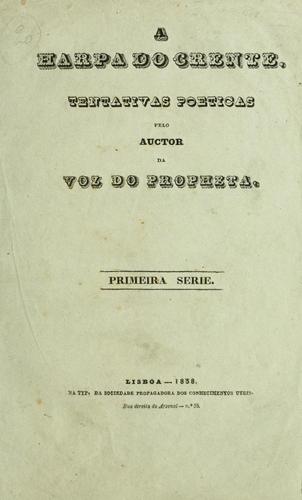 Cover of A harpa do crente