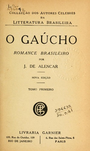 Cover of O gaúcho