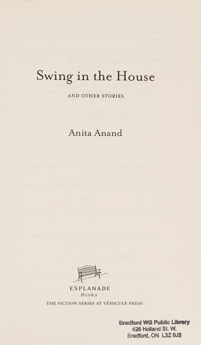 Cover of Swing in the house