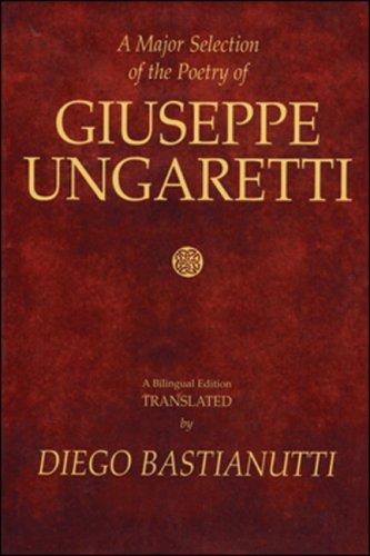 Cover of A major selection of the poetry of Giuseppe Ungaretti