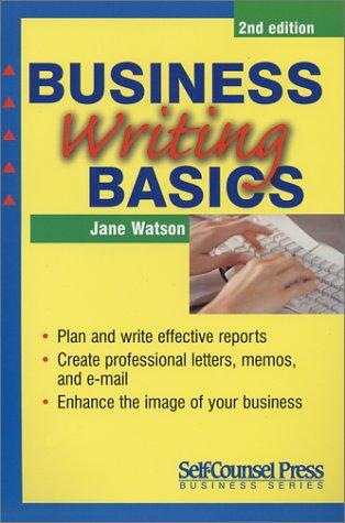 Cover of Business Writing Basics (Self-Counsel Business)