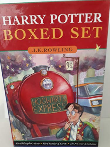 Cover of Harry Potter and the Philosopher's Stone, Chamber of Secrets, Prisoner of Azkaban