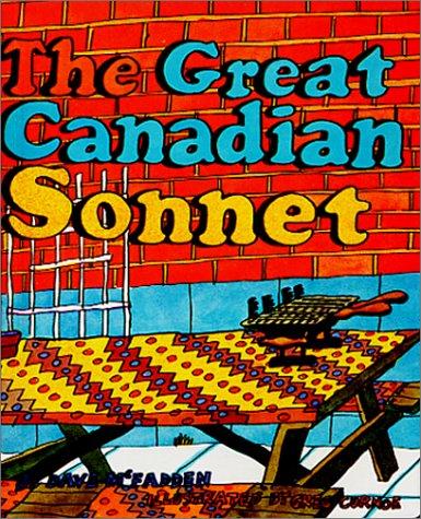 Cover of The great Canadian sonnet