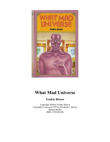 Cover of What Mad Universe