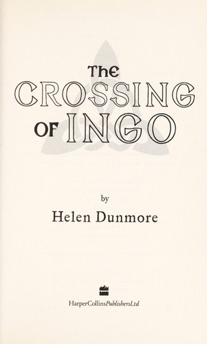 Cover of The Crossing Of Ingo (Ingo #4)