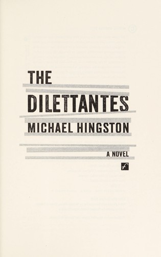 Cover of The dilettantes