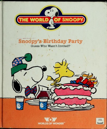 Cover of Snoopy's Birthday Party (World of Snoopy)