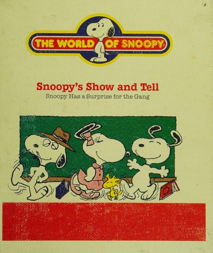 Cover of Snoopy's Show and Tell (World of Snoopy)