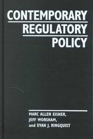 Cover of Contemporary Regulatory Policy (Explorations in Public Policy)