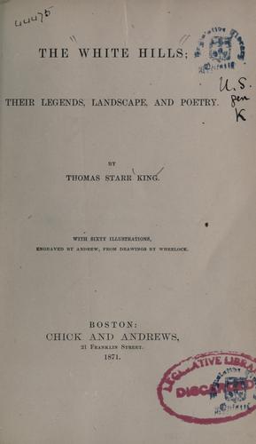 Cover of The White Hills