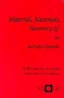 Cover of Material, Materials, Recovery of