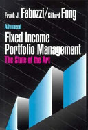 Cover of Advanced Fixed Income Portfolio Management