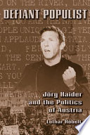 Cover of Defiant populist