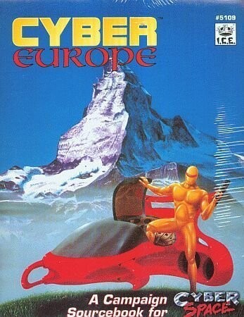 Cover of Cyber Europe (Cyberspace RPG)