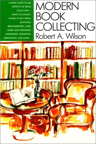 Cover of Modern book collecting