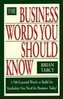Cover of The Business Words You Should Know