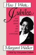 Cover of How I wrote Jubilee and other essays on life and literature