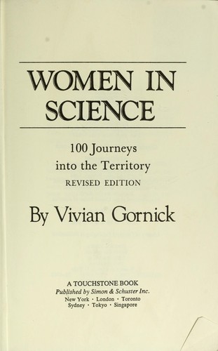 Cover of Women in Science