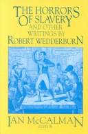 Cover of Horrors of Slavery and Other Writings by Robert Wedderburn